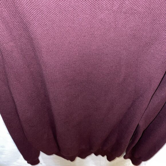 Polo Ralph Lauren Men’s Pullover Sweater Size 2XL Burgundy Pima Cotton Going Out - Picture 12 of 12